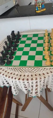 Conjunto de Xadrez Jaehrig Oficial + Tabuleiro em Courvim