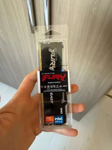 Memória RAM DDR5 16gb 6000mhz HyperX Kingston Fury RGB CL36