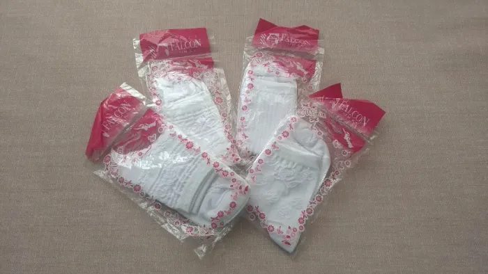 Kit 4 Meias Femininas Falcon Socks Tamanho 34 a 38