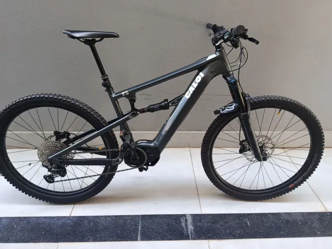 E-bike Full suspension Caloi elite Shimano steps
