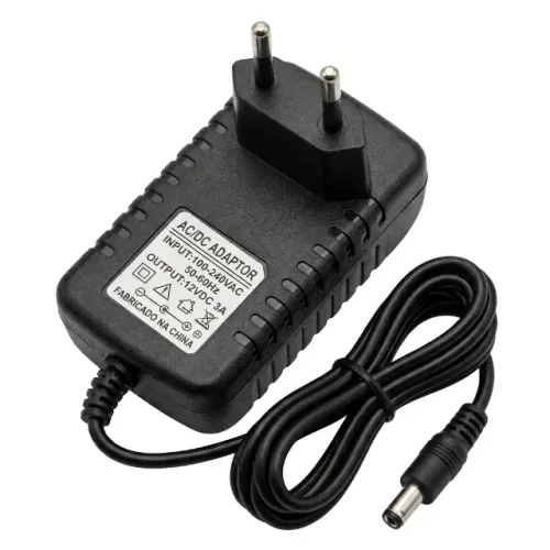 Fonte de Alimentação 12V 3A Bivolt Automática Plug P4 Para Câmeras Modem Roteador LED pode