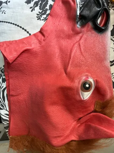 Máscara Realista Cavalo (Fantasia / Halloween)