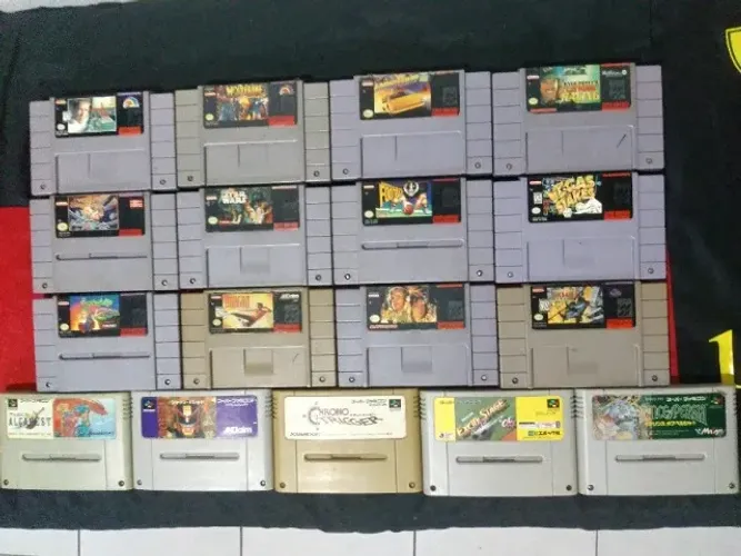 Jogos de super nintendo a partir de 50 reais