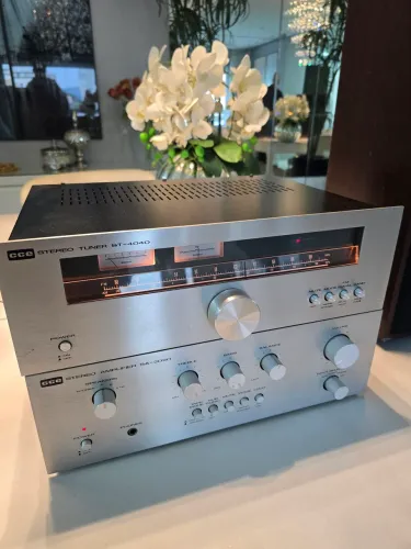 Amplificador CCE SA-2020 + Tuner ST-4040 - Vintage para Exigentes