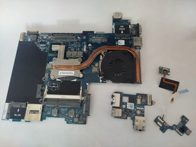 Placa Mãe Dell Latitude E6410 LA-5471P azul + Processador Intel I5 
