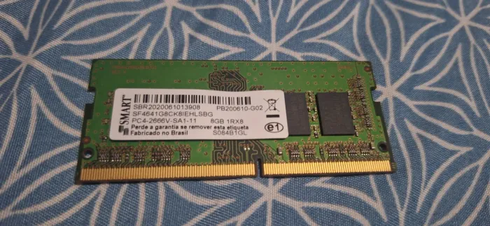Memória RAM DDR4 Notebook