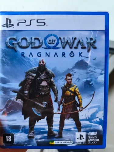 God of war Ragnarok versão ps5 lacrado