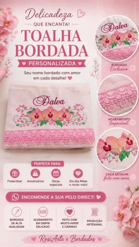 Toalhas personalizadas