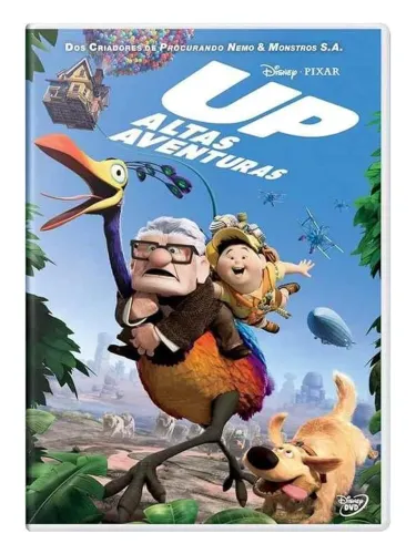 DVD - Up Altas Aventuras - Pixar