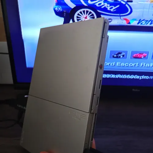 Playstation 2 Prata - Leitor Cd funcionando 