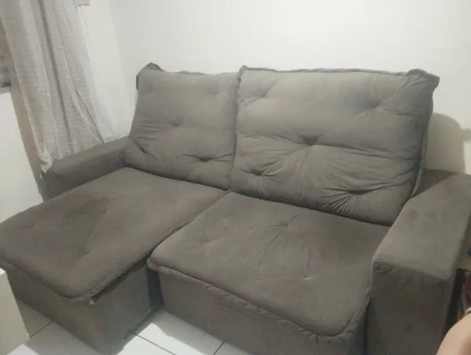 Sofá retrátil 2,20m de comprimento 