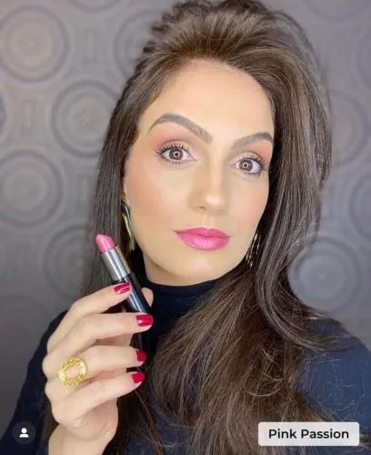 Batom cremoso da Mary Kay - Pink Passion