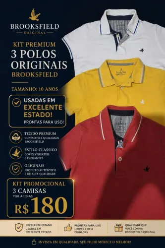 Camisas Pólo Infantil