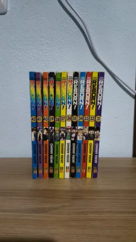 Mangá Reborn edição 31 a 42