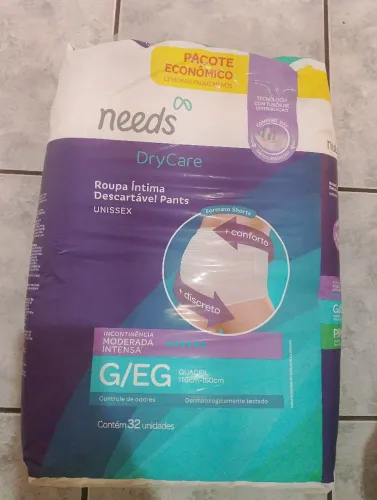 Fraldas descartáveis para adultos