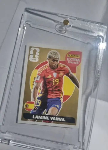 Figurinha legend Lamine Yamal gold