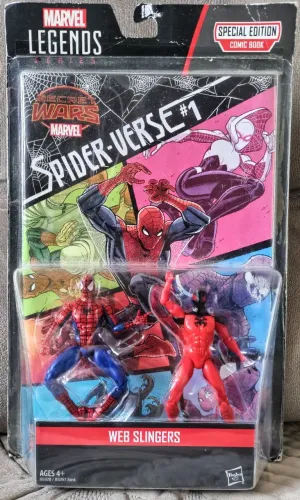 Marvel Universe 3.75 Spider-Man & Scarlet Spider (Kaine)