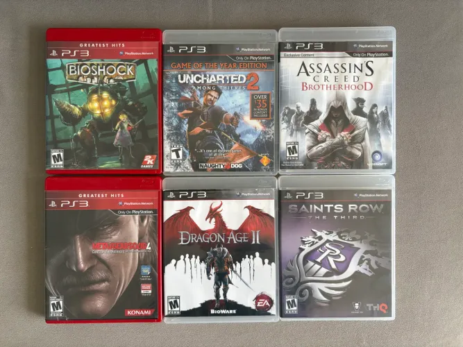 Jogos Ps3 a partir de 30 reais
