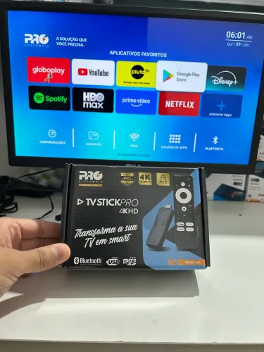 Stick Pró 4K 5G Android 10 16GB/ 2GB ( Promoção )