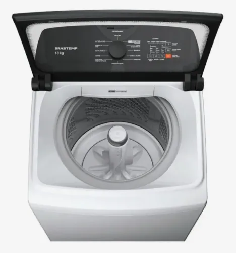 Máquina de Lavar Brastemp 13Kg Branca com Ciclo Tira Manchas Advanced e Ciclo Antibolinha