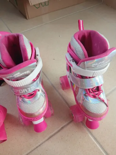Patins menina quatro rodas