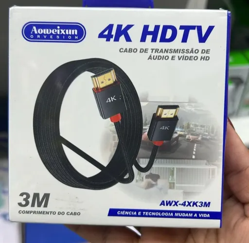 Cabp HDMI 4K 3 metros - Entrega Grátis