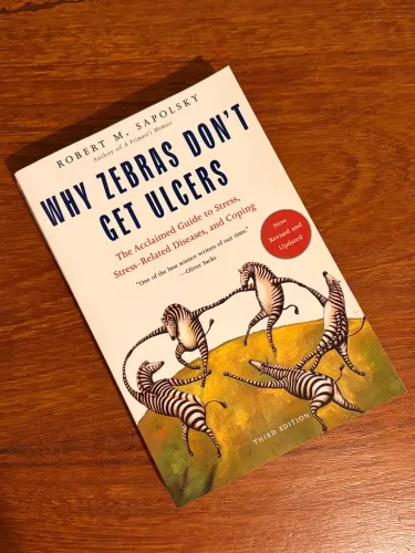 Livro Why Zebras Dont Get Ulcers