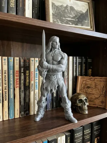 Estátua Conan O Bárbaro 15cm
