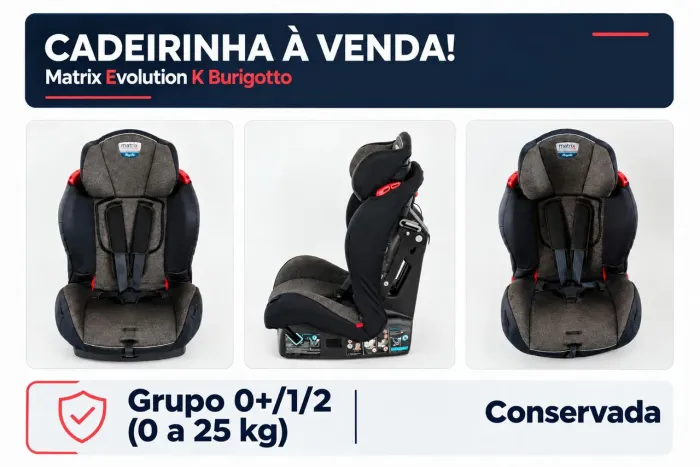 Vendo Cadeirinha Burigotto