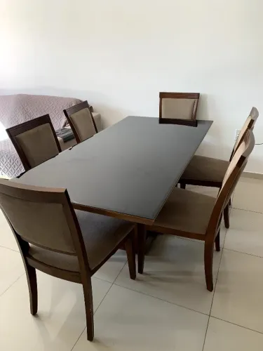 Mesa de jantar 6 lugares da Raiuga