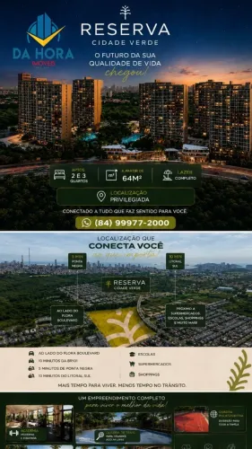  Reserva Cidade Verde! 