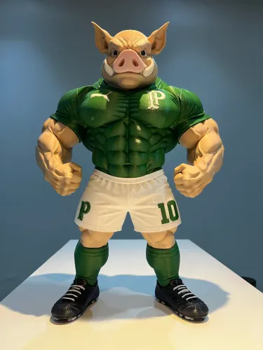 Mascote palmeiras 30cm 