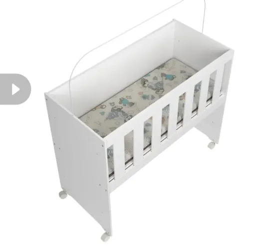 Mini Berço Seminovo  apenas 1 mês de uso 