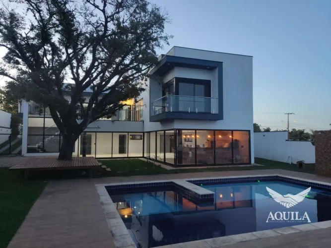 CASA TÉRREA COM 4 SUÍTES - PISCINA - POMAR - CONDOMÍNIO SAINT CHARBEL - ARAÇOIABA DA SERRA