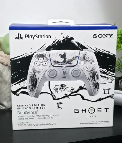 [Lacrado] Controle Dualsense Ps5 Edição Ghost Of Yôtei
