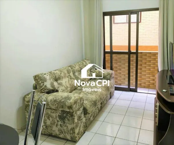 Apartamento com 1 quarto para alugar na Vila Guilhermina Praia Grande/SP
