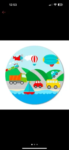 Painel festas Meios de Transportes