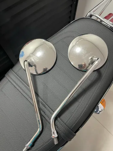 Retrovisor cg bolinha original metagal
