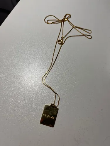 Cordão de ouro 18 k
