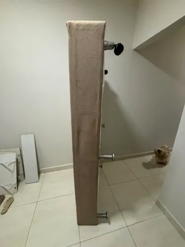 Box Solteiro em tecido Linho