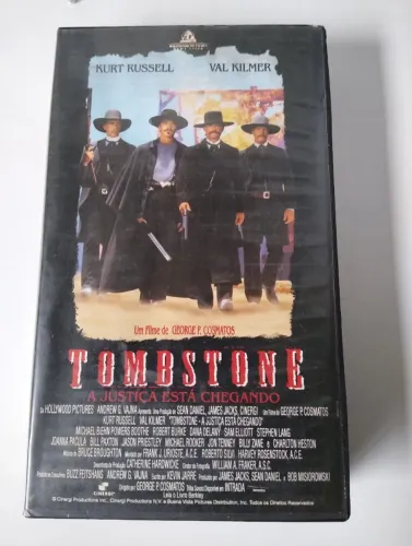 Copa 94, A Saga da Fórmula 1, Os 7 crimes capitais, Tombstone- A Justiça está chegando Vhs