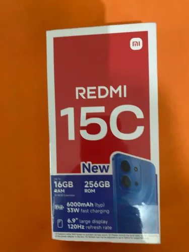 Redmi 15 C 256 gb 16 gb