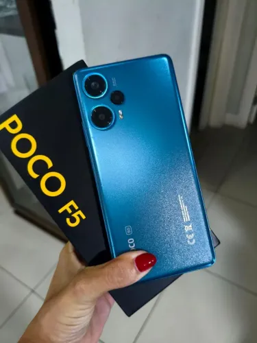 XIAOMI POCO F5 5G 256GB/12GB SNAPDRAGOM 7 PLUS GEN 2 ( ALTO DESEMPENHO ) 