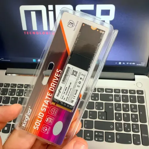 SSD NVMe M.2 KingFast 256GB Novo Lacrado
