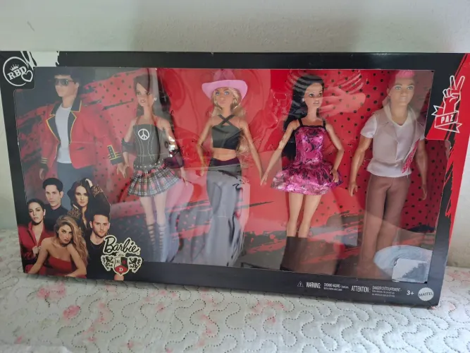 Bonecas Barbie Rebelde RBD