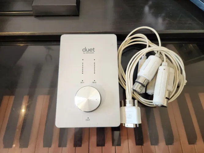 Interface de audio apogee duet