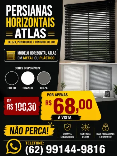PROMOÇÃO PERSIANA