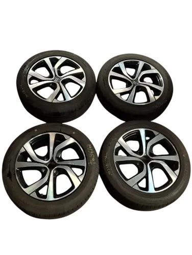 Jogo De Rodas De Liga Aro 17 Citroen C4 Cactus 1.6 2019 2024 Cinza