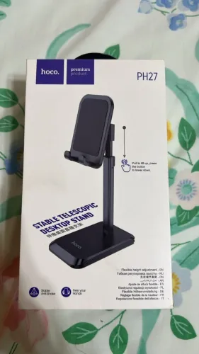 Suporte de Mesa HOCO PH27 Premium Ajustável para Celular e Tablet | Novo