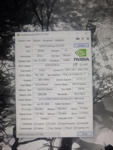 Placa de ? Gtx 970